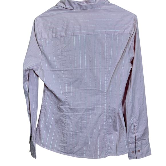The Limited Pink Button Down Shirt with sparkle size M - Picture 7 of 10